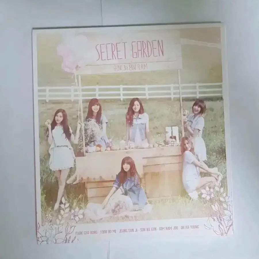 에이핑크 미니 3집 Secret Garden 앨범 시디 CD