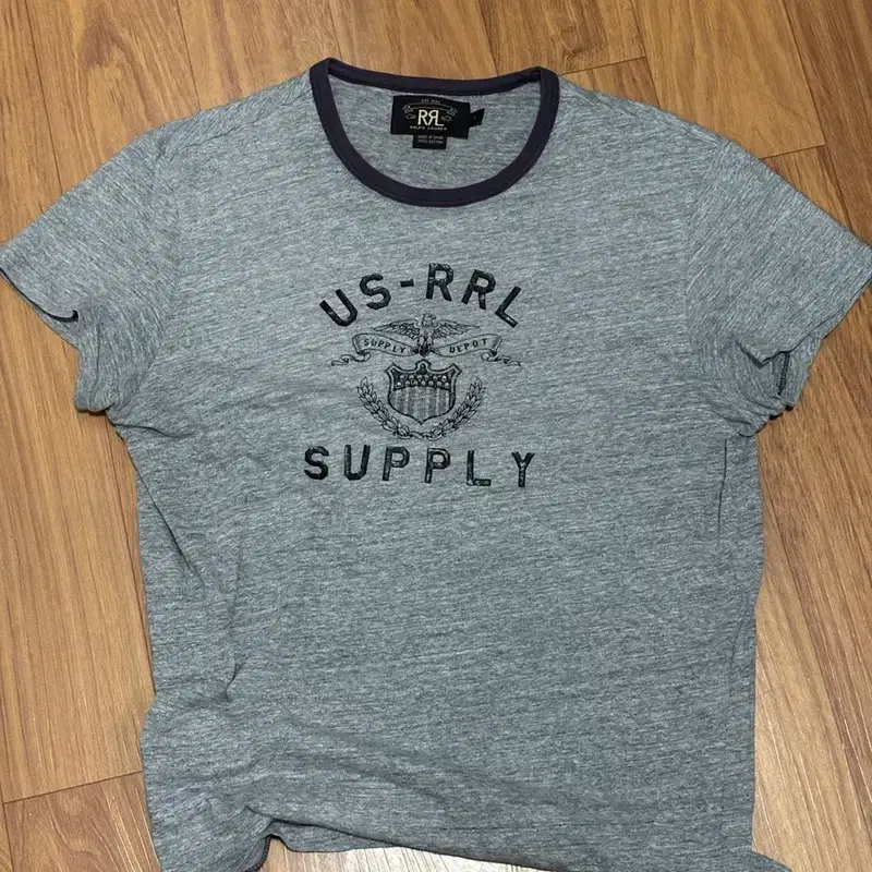 RRL US-RRL SUPPLY 티셔츠 그레이