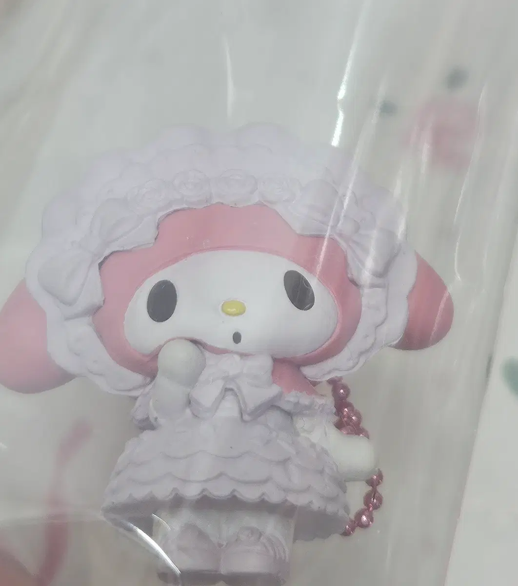 마이멜로디 로리타 가챠 키링 마멜 피규어