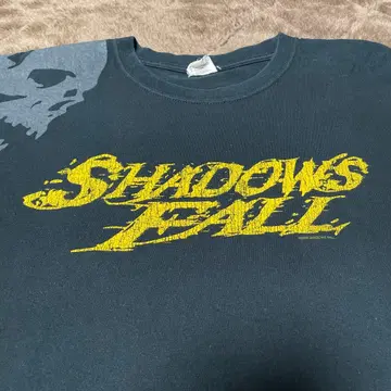 Shadows Fall 밴딩 티셔츠 메탈코어 메탈 티셔츠 구제 의류