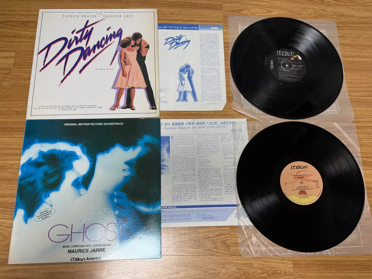 더티 댄싱 OST LP / 사랑과영혼 ost lp