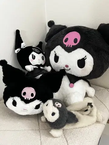 산리오 쿠로미 마이멜로디 봉제 인형 키링