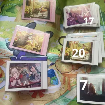 아즈사와 코하네 시라이시 안 파샤코레 47장 묶음 판매 금박