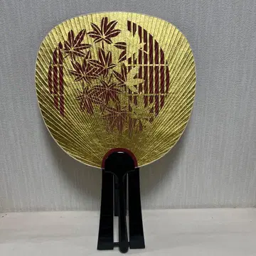본금박 시스루 부채
