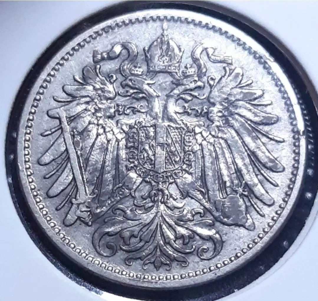 오스트리아 1895년 20휠러.외국주화 주화 화폐 동전
