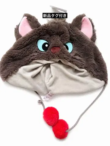 디즈니 팬캡 베를리오즈 햇 복슬복슬 귀여운 고양이