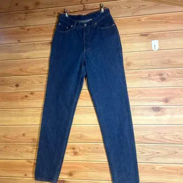 90s USA제 Levi's 17501-0115 다크 네이비 데님 W27