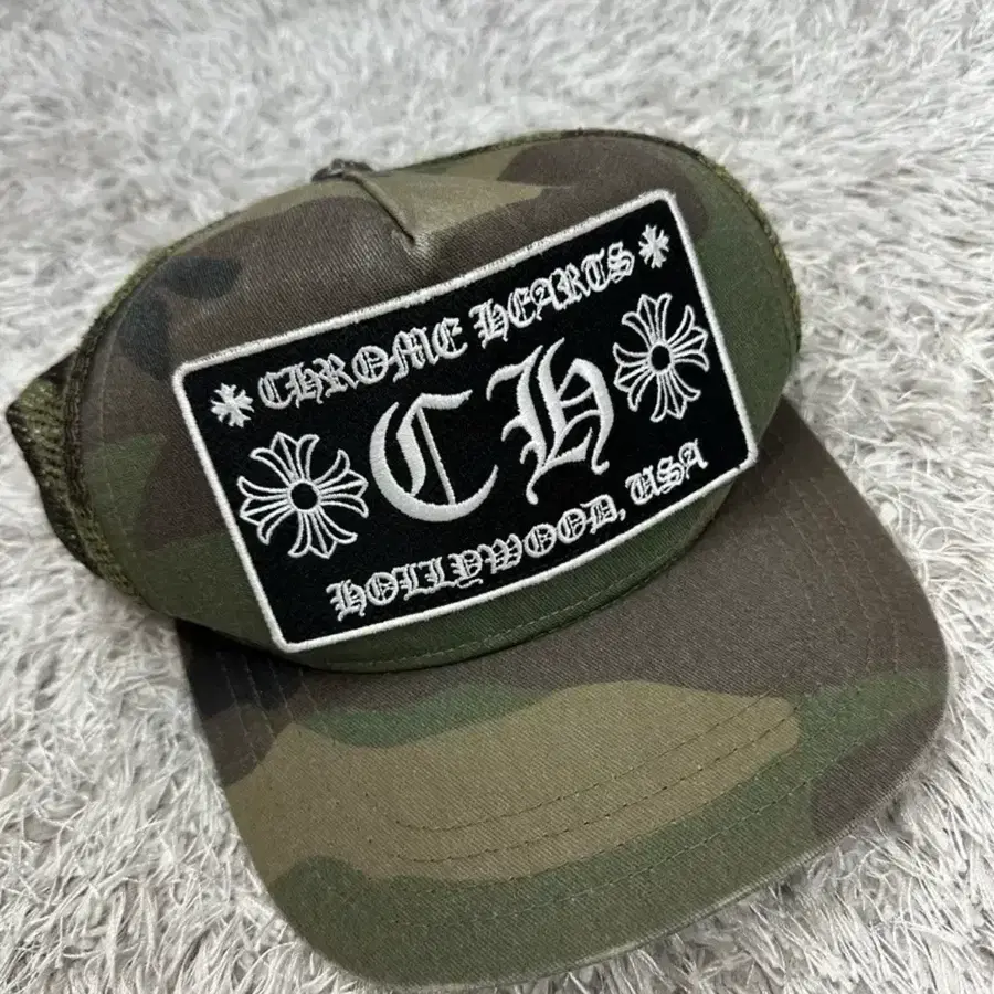 크롬하츠 할리우드 캡 (카모캡)