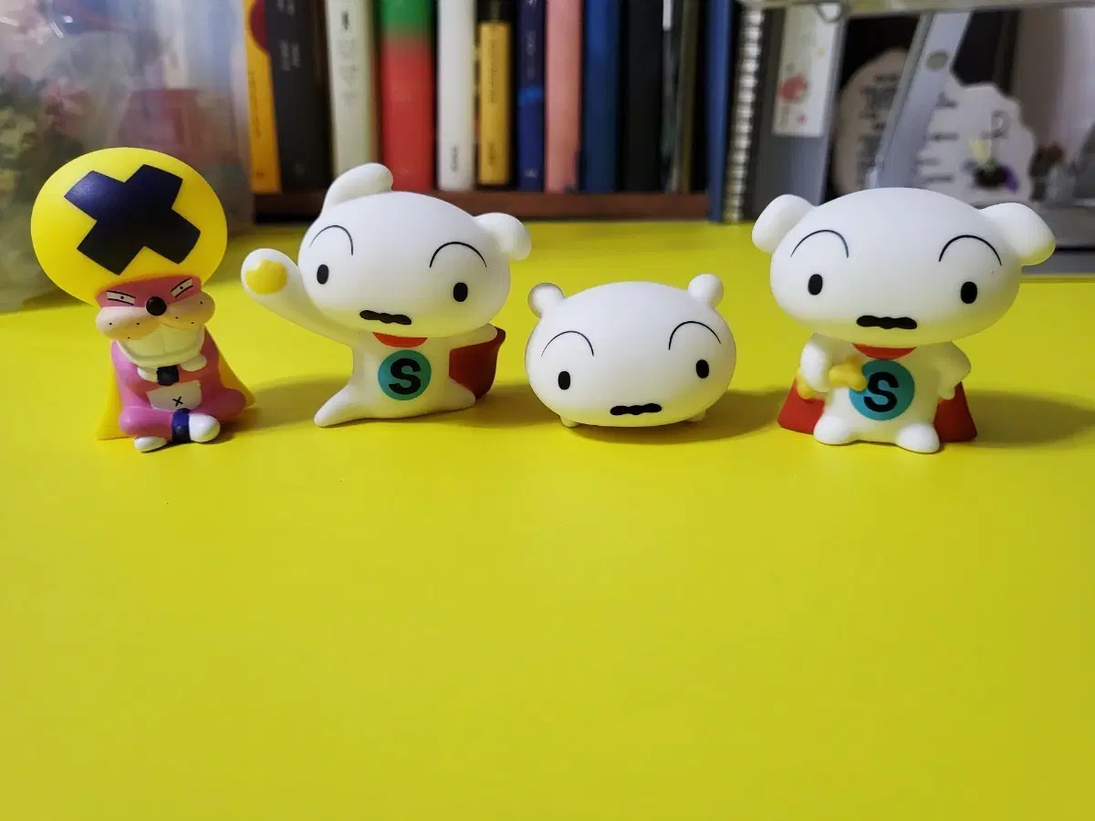 21년도 슈퍼 흰둥이 소프비 가챠 4종 풀세트