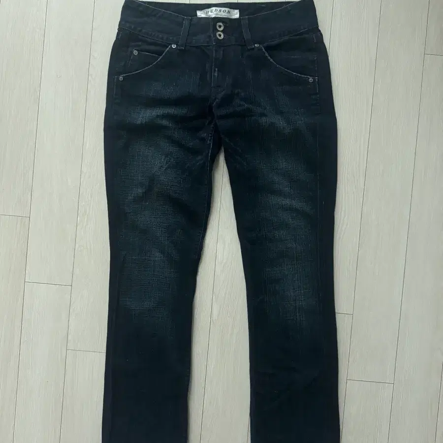 HUDSON 로우라이즈 청바지