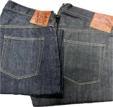 [극 레어템] EVISU YAMANE Lot.2000 말차 selvage 2벌