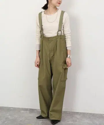 SLOBE IENA (슬로브 이에나) 서스펜더 카고 팬츠 38