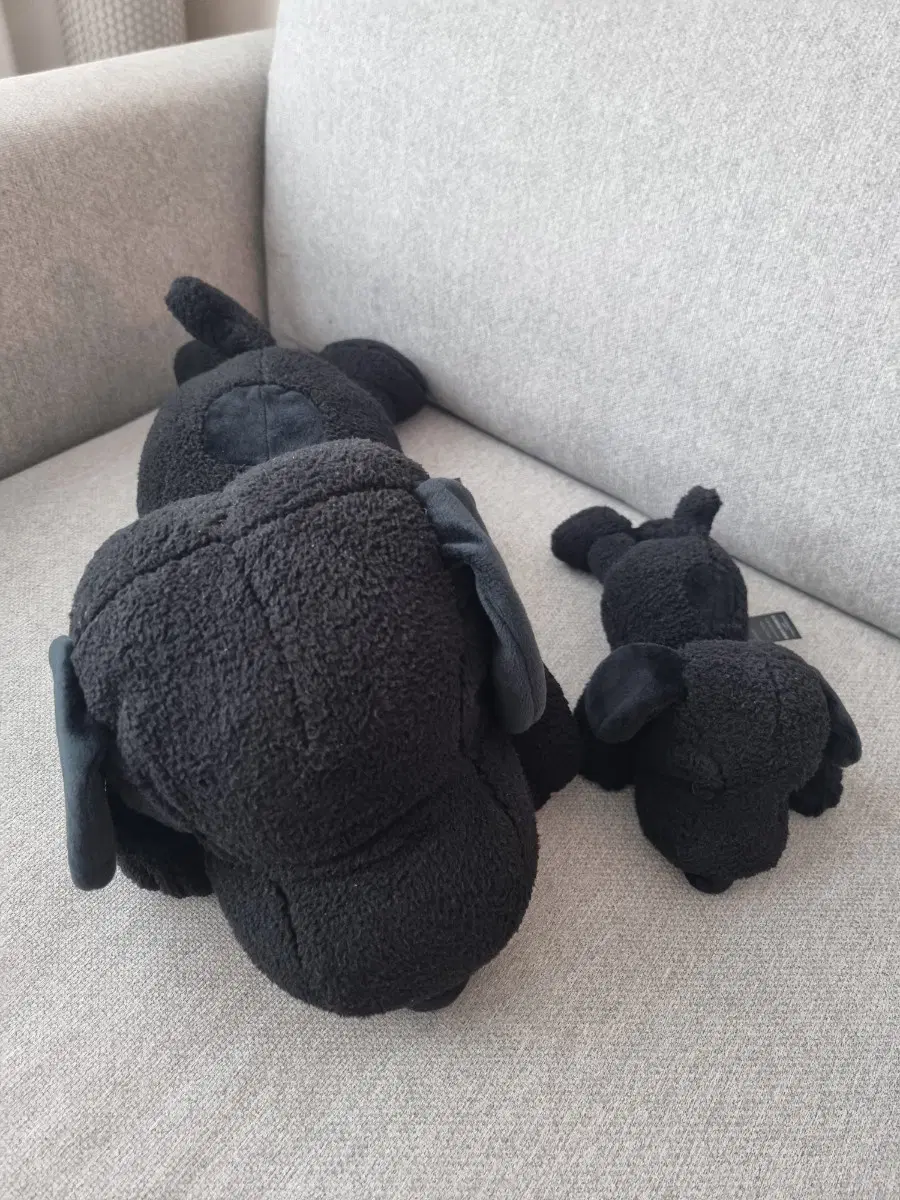 카우스 유니클로 스누피 인형. m, s 세트
