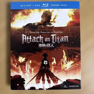 미개봉 / Blu-ray+DVD 진격의 거인: 파트 1 북미판