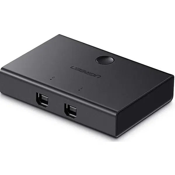 USB 2.0 듀얼 입력 선택기 무전원 버튼방식