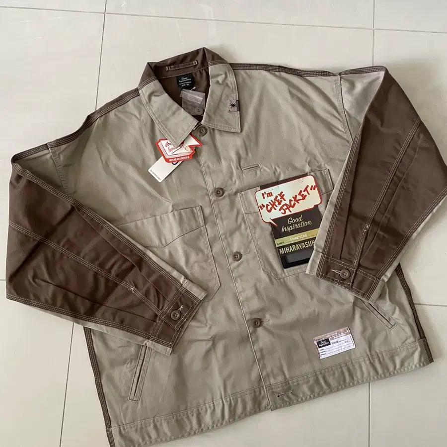 GU 지유 Chef jacket
