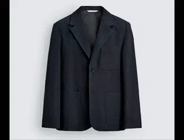 새상품 2026 ZARA 울 혼방 자켓 정가 2만 엔 다크 네이비