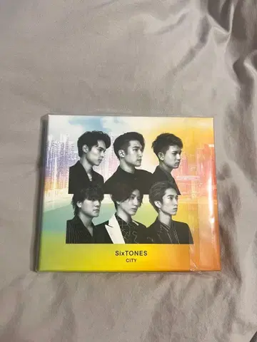 SixTONES CITY 앨범 CD+DVD