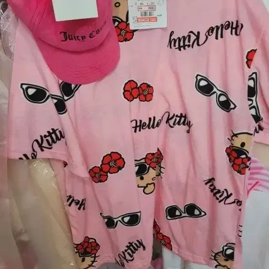 쥬시 꾸뛰르 볼캡 체리핑크