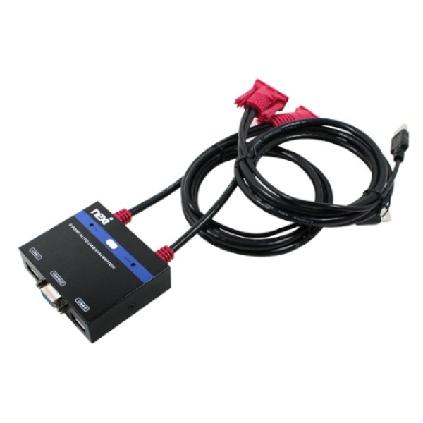 2:1 USB 키보드 마우스 연결 KVM 스위치
