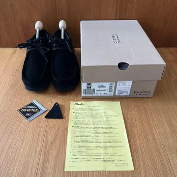 ClarksOriginals Wallabee GTX 블랙 uk6.5