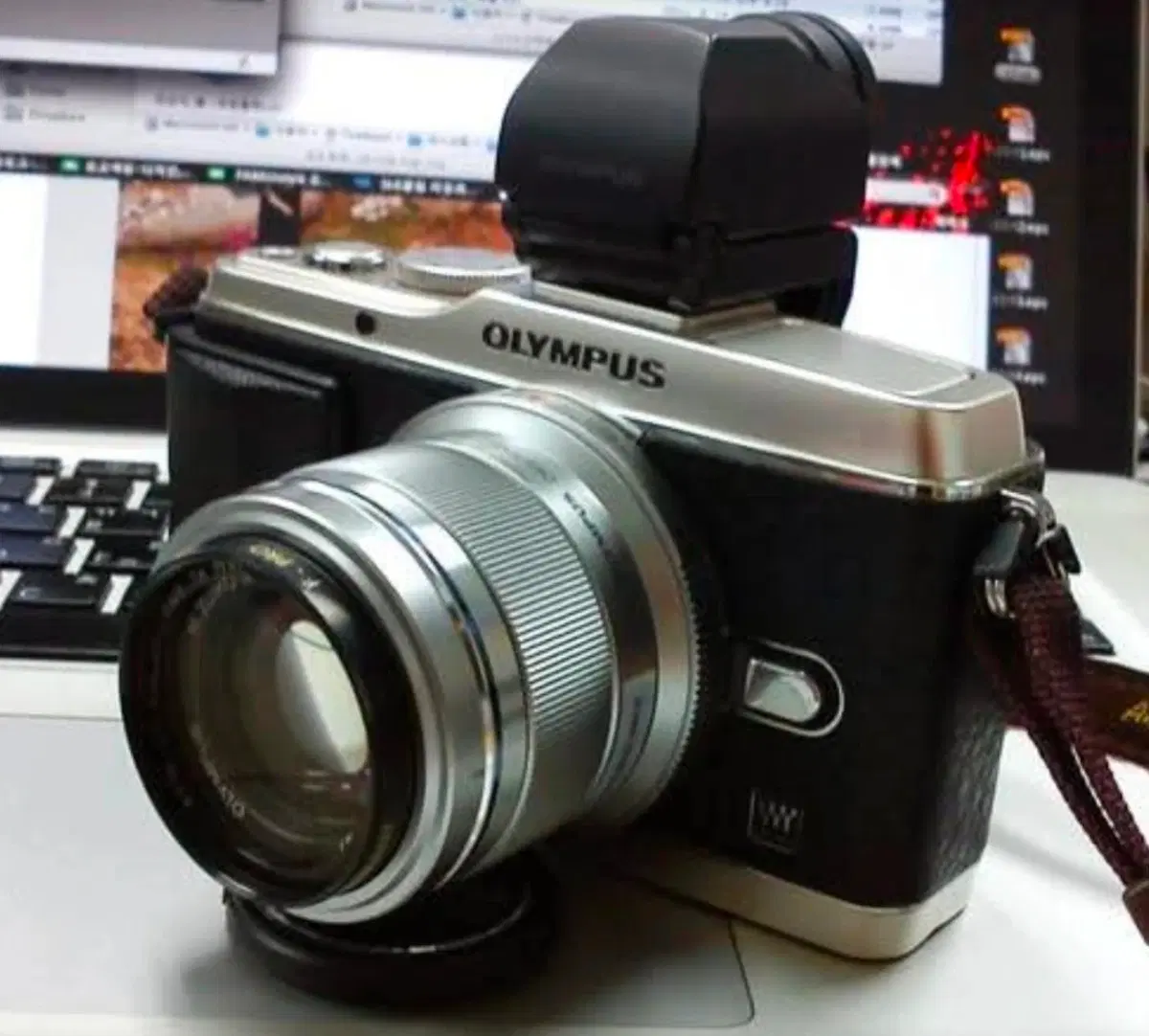 올림푸스 e-p3, 렌즈4개, 헤링본 v2 라지, 올림푸스 쿠퍼백