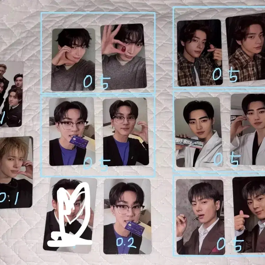 엔하이픈 the sin: bliss 엔진반 포카 양도 판매 정원 제이 제이크 성훈 선우 니키 앨포 일괄 세트