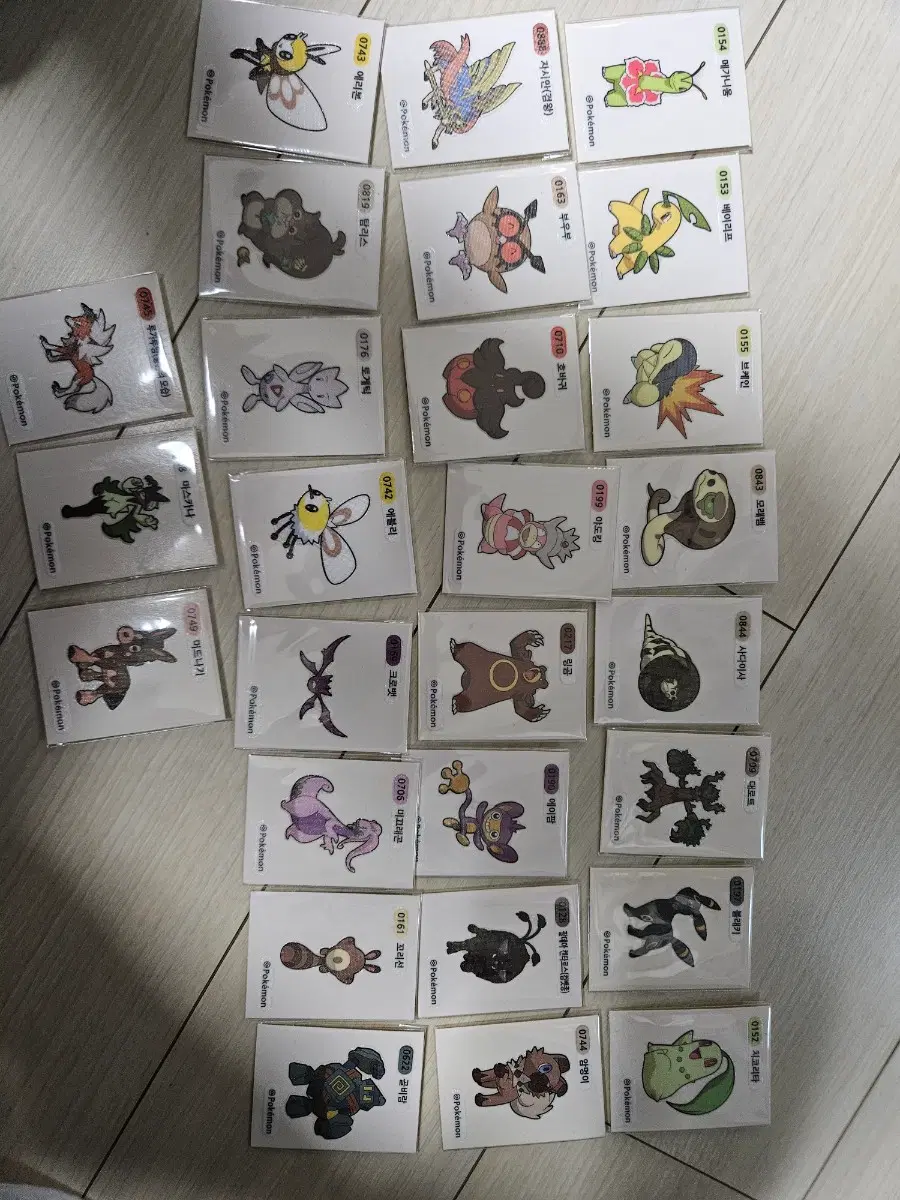 포켓몬 띠부씰 시즌3 시즌4 판매 및 교환