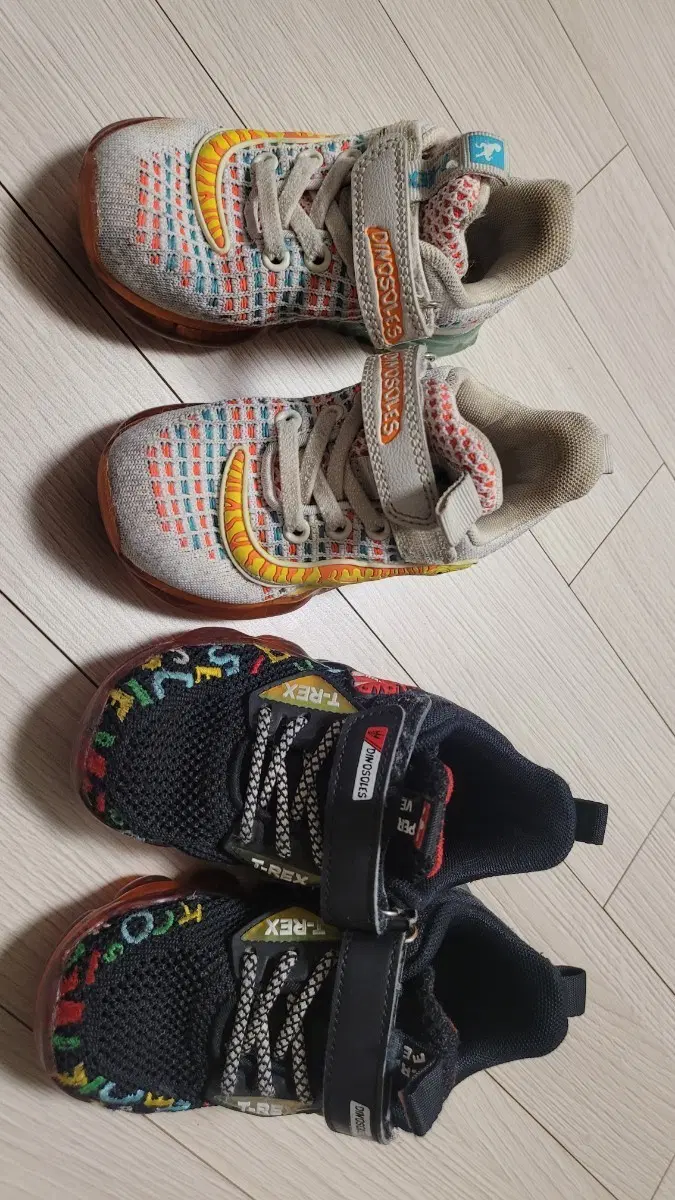 다이노솔즈 공룡 운동화 150(2켤레)