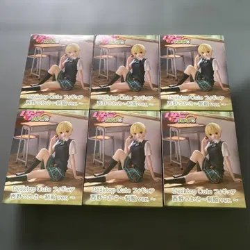 딸기100% Desktop Cute 니시노 츠카사 피규어 6개