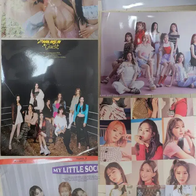 프로미스나인 공식 포스터 팝니다 펀 필굿 위고 디엠 스디웨