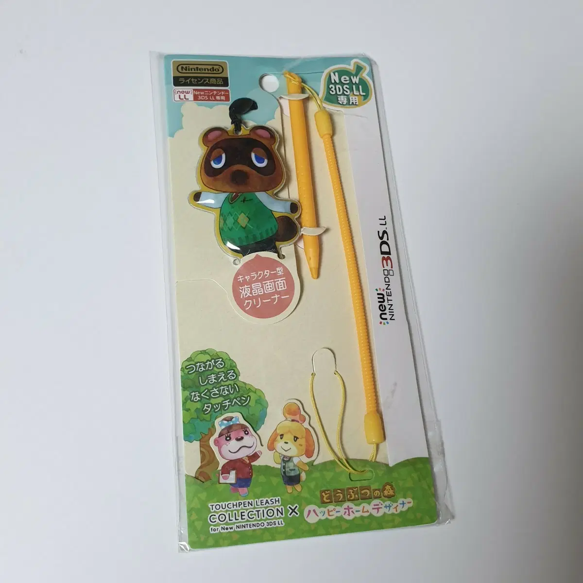 고전 동물의숲 터치펜 너굴 사장 New 3ds ll 전용