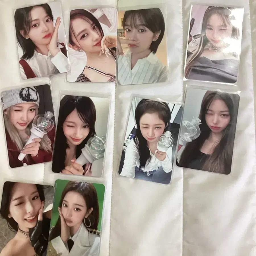아이브 포카 일괄 개별 교환 리바이브안유진장원영가을리즈이서레이컴백미공포