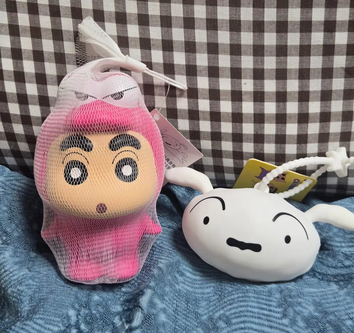 와니야마 스퀴시 +흰둥이 실리콘 지갑
