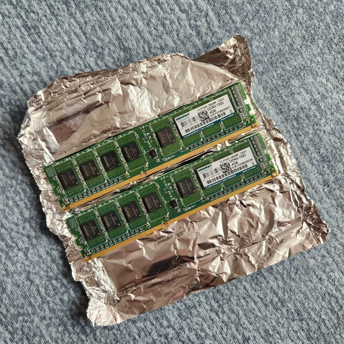 킹맥스 DDR3 4GB 램 2개 세트