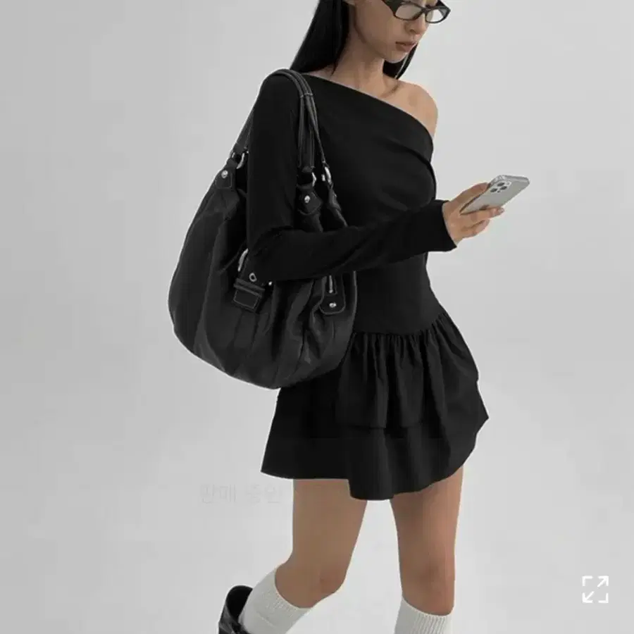 블랙업 캉캉원피스