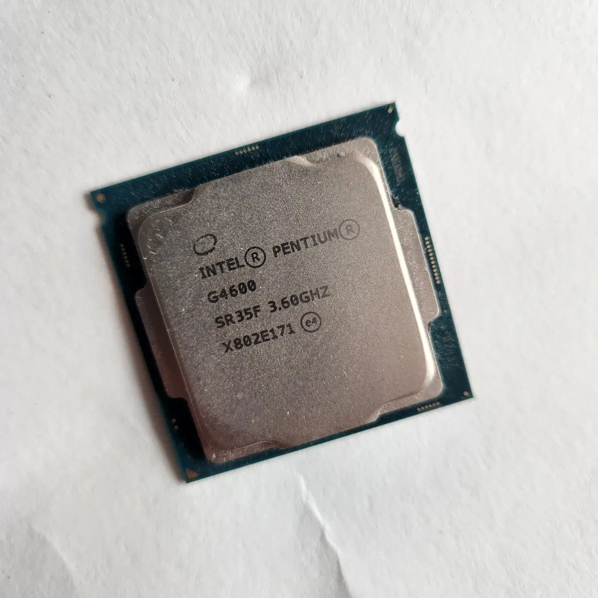 인텔 펜티엄 G4600 CPU 1개