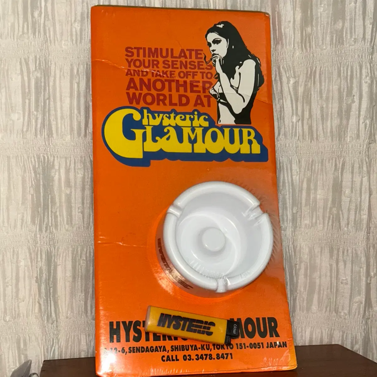 히스테릭 글래머 Hysteric Glamour 재떨이 라이터 세트