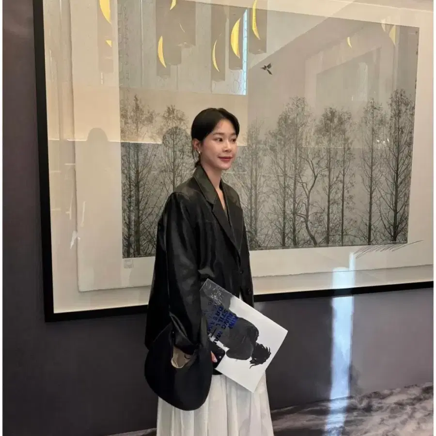 온앤온 가죽자켓 이주미 가죽자켓