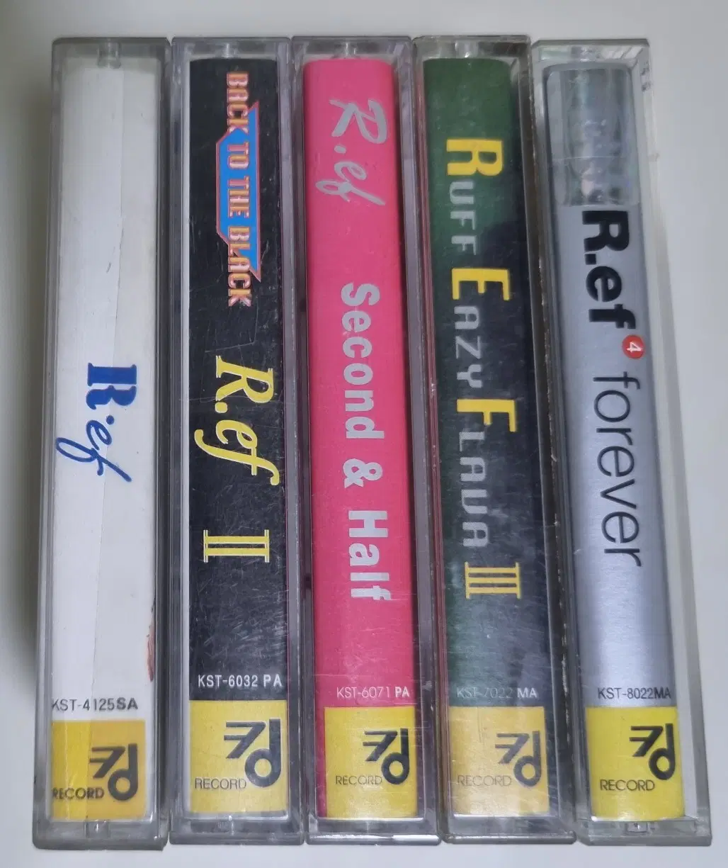 알이에프 R.ef 5장 1-4집/2.5집 (개봉 카세트테이프)