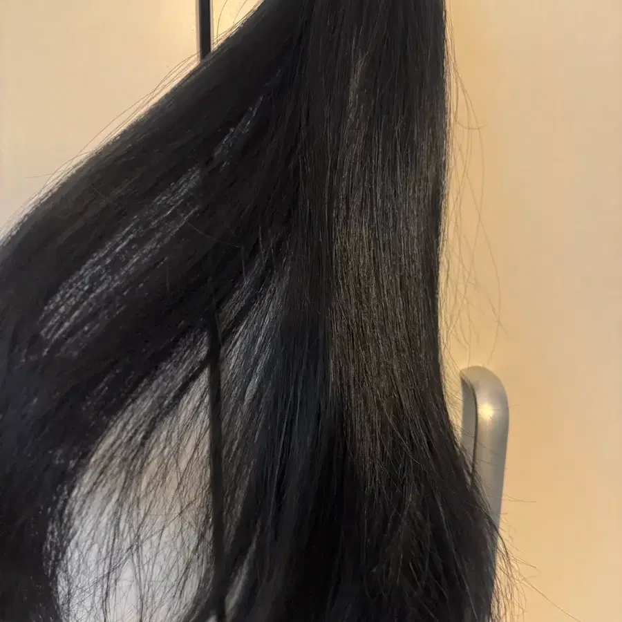 18인치 블랙 뉴노팁 숱추가 필요 x