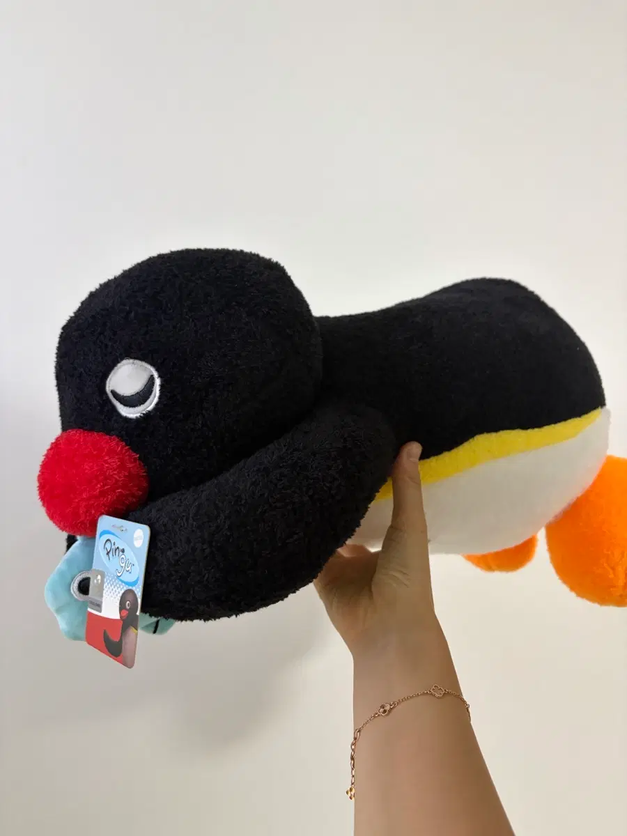 핑구 바디필로우 새상품 한정판 펭귄