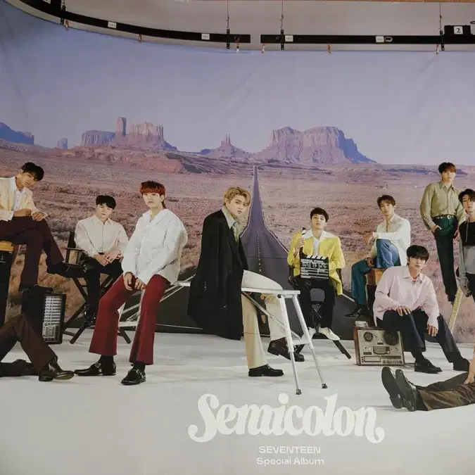 세븐틴 Semicolon 스페셜 앨범 포스터