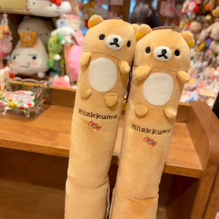 고전 산엑스 리락쿠마 인형 부츠키퍼 빼빼로