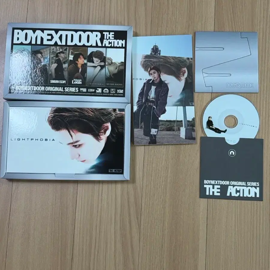 보이넥스트도어 THE ACTION 앨범 CD+포토북+DVD