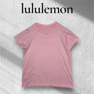 [새상품급] lululemon Swiftly Tech 크롭 반팔 8 핑크