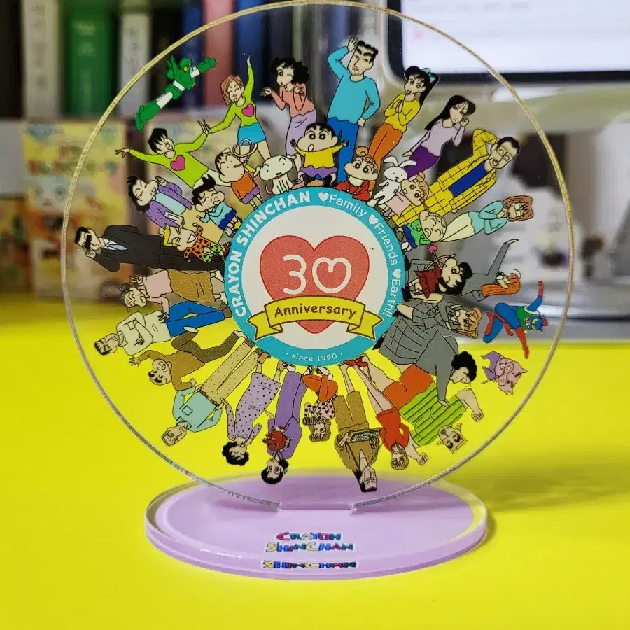 21년도 짱구 [30주년 한정판 굿즈] 지구 아크릴 스탠드
