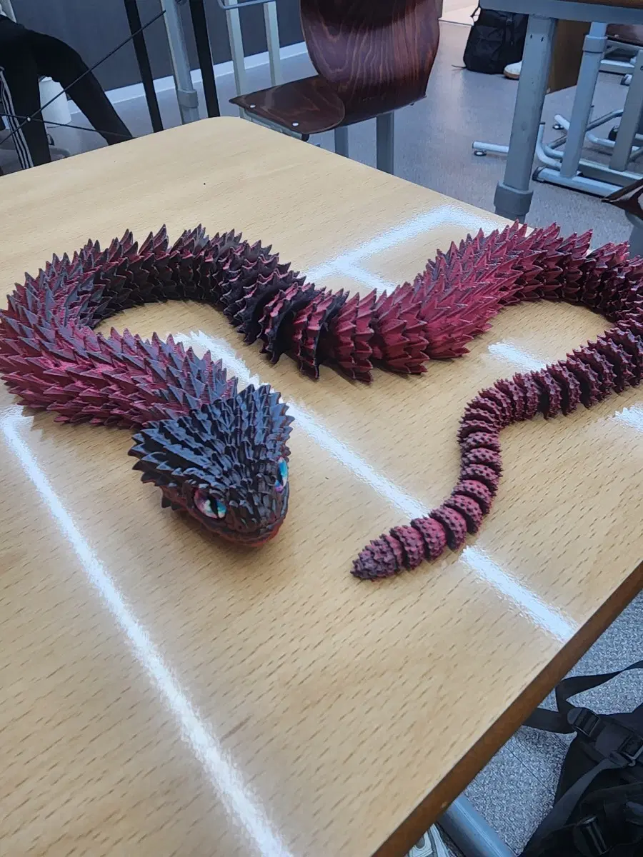 3D 프린팅 뱀 장난감(60cm)