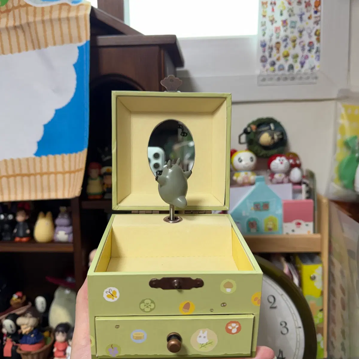 지브리 토토로 고전 상자 오르골