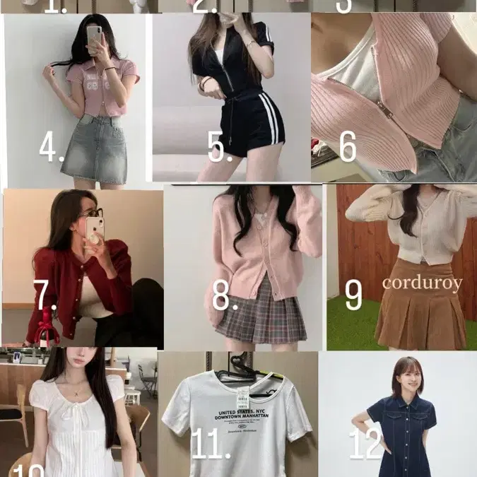 エイブリー/スパオ/保税女性衣料品/女性服/ニット/カーディガン/オールインワン・レオタード/ボレロカーディガン/シャツ/ピンク スカート/集業年末ルック/クロプティ/ブラウス/春夏秋冬服